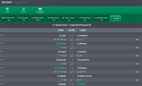 Zoom Livescore .